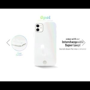 Loopy iPhone XR opal case